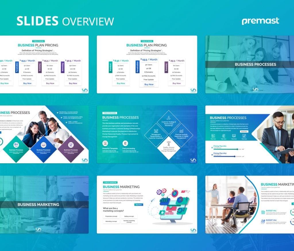 Canoply Business Plan PowerPoint Presentation Template