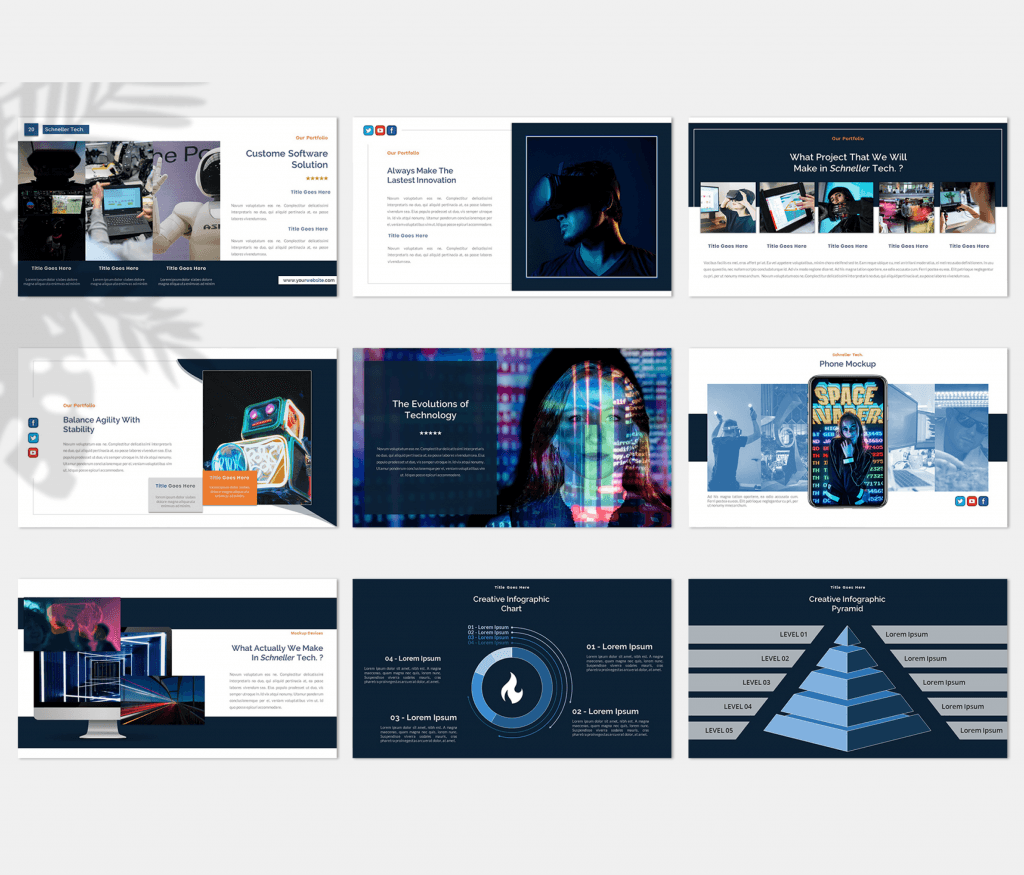 Schneller – IT &Technology Presentation Template