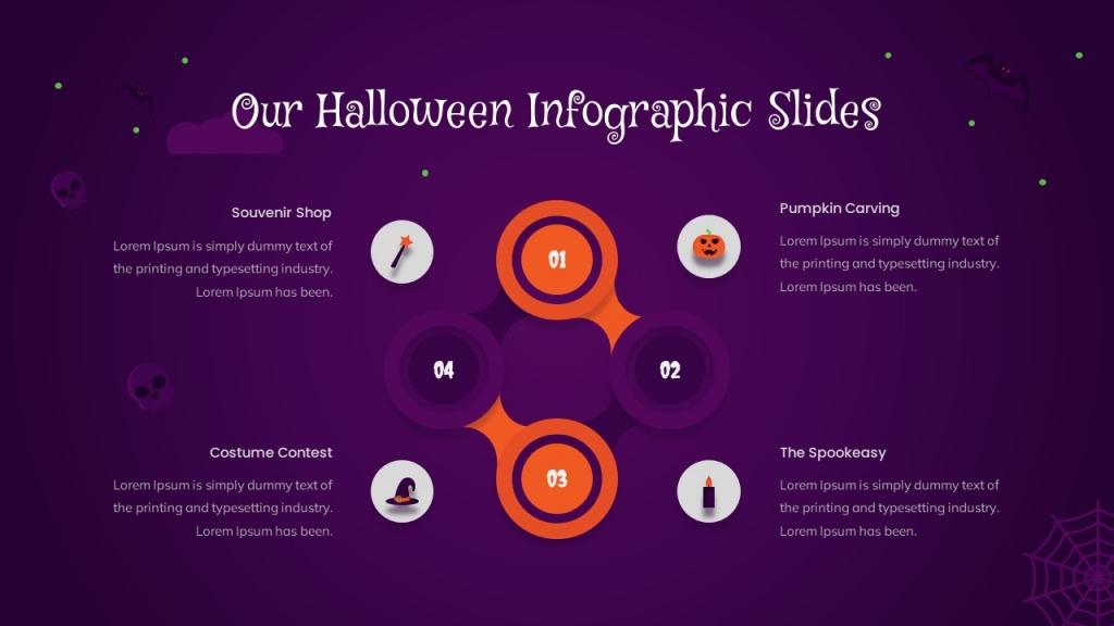 Halloween presentation Template (GoogleSlide)