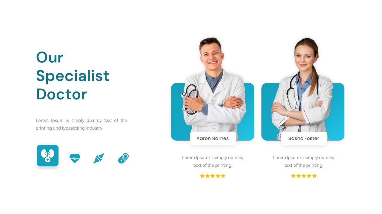 Healthcare Presentation Template PPTX