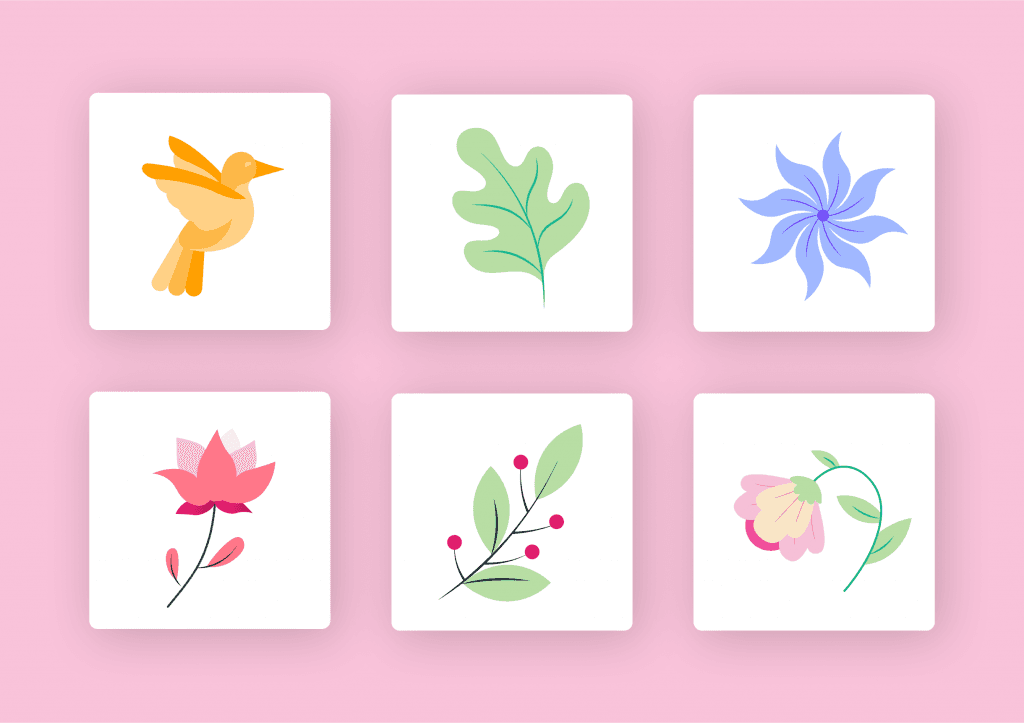 18 Spring Illustration Pack