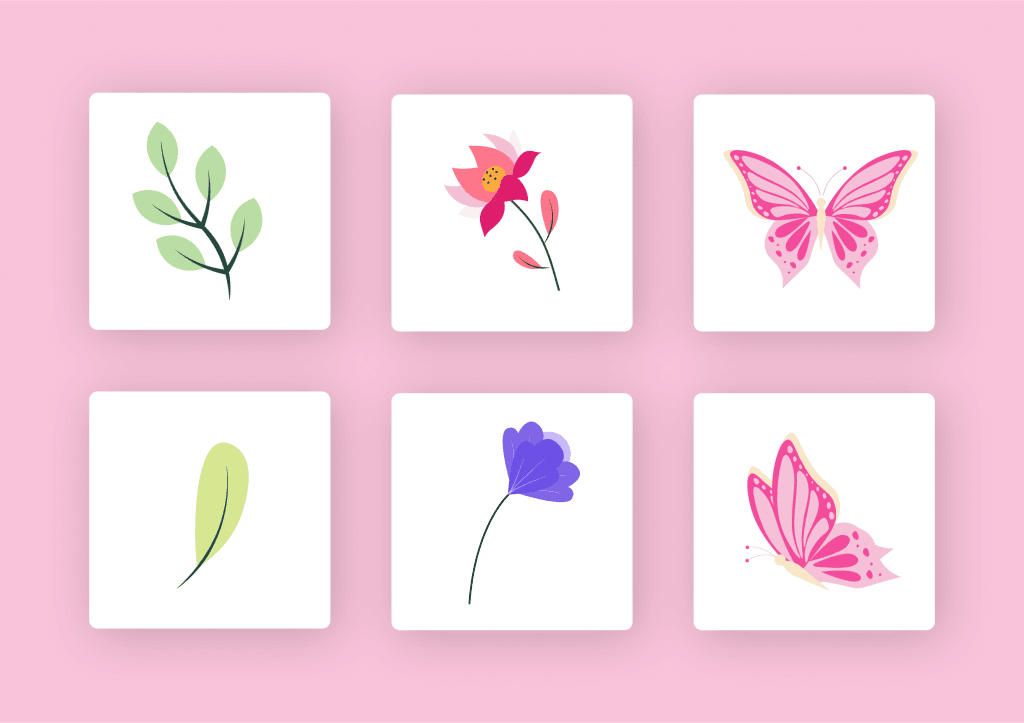 18 Spring Illustration Pack