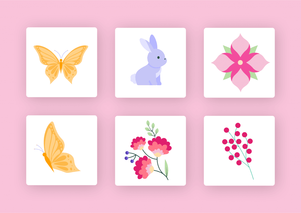18 Spring Illustration Pack