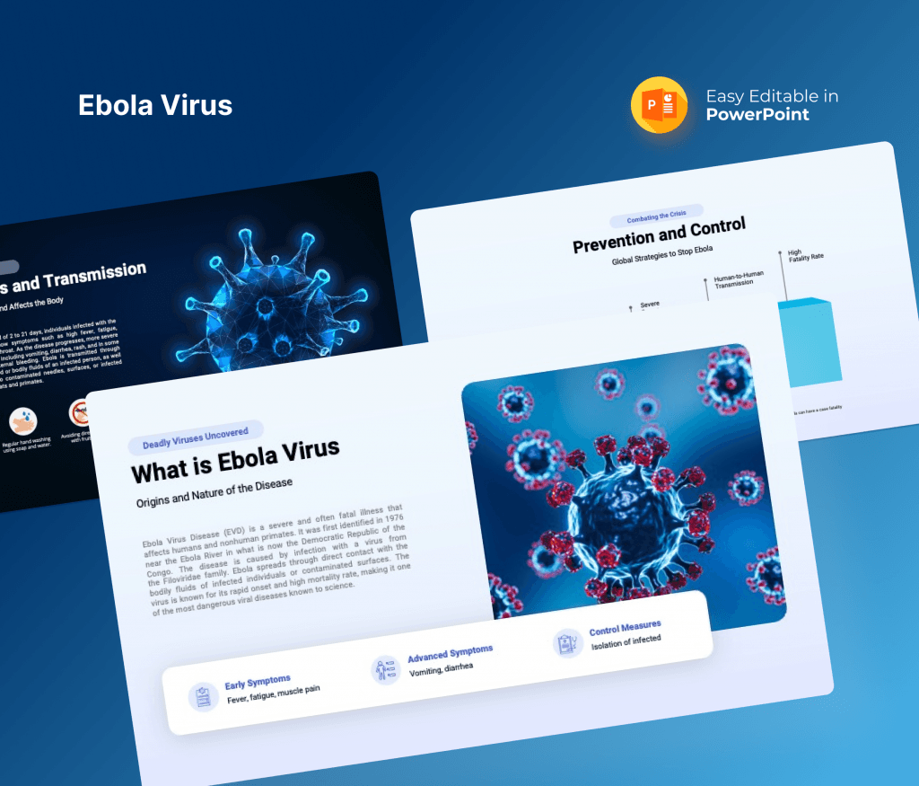 Ebola Virus PowerPoint Template Ver 1- Free PPT