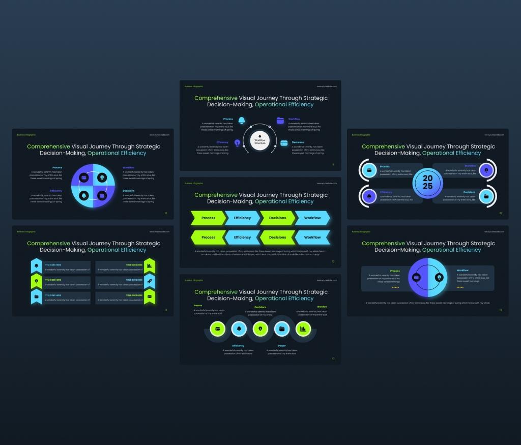 Business Infographic Presentation PowerPoint Template