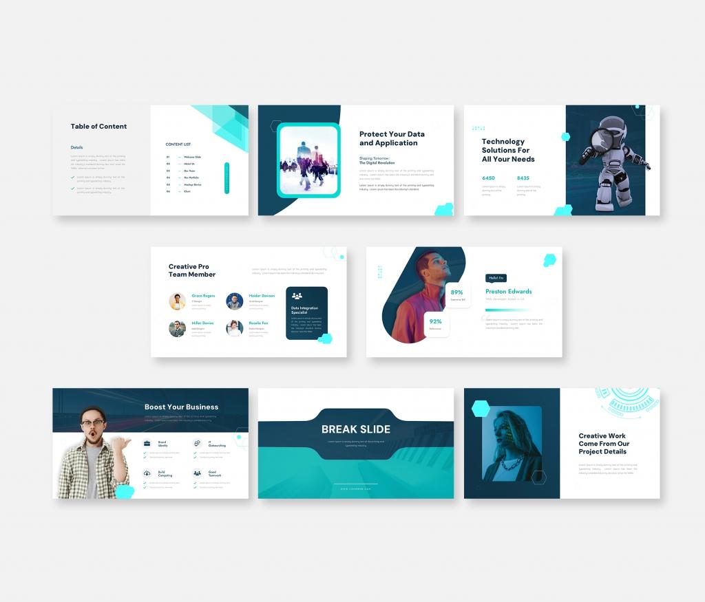 Technology Presentation PowerPoint Template