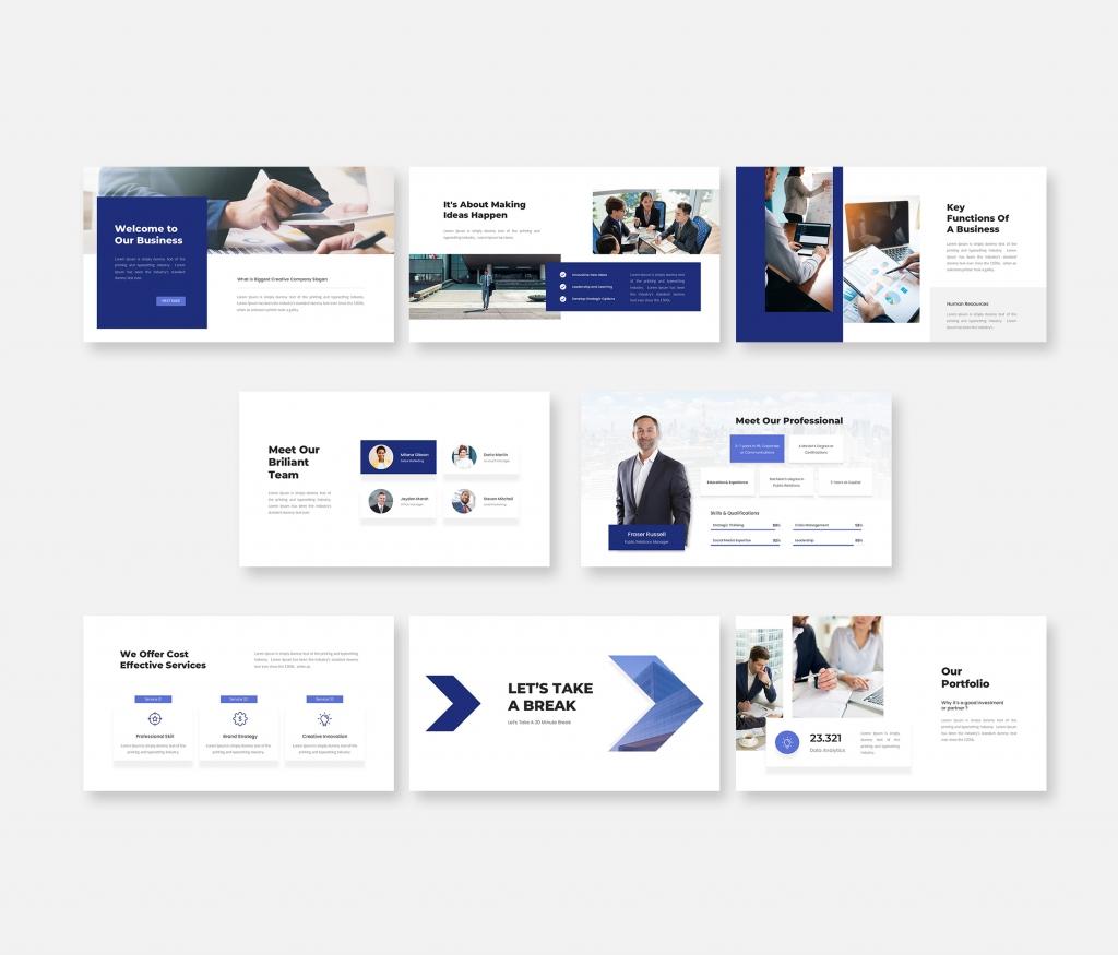 Capital - Investor Deck Google Slides Presentation Template