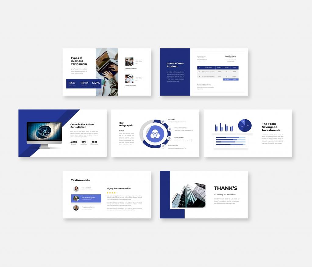 Capital - Investor Deck Google Slides Presentation Template