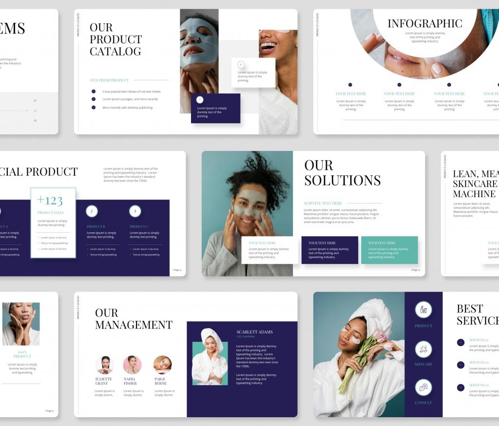 Skinny - Product Catalog PowerPoint Presentation Template
