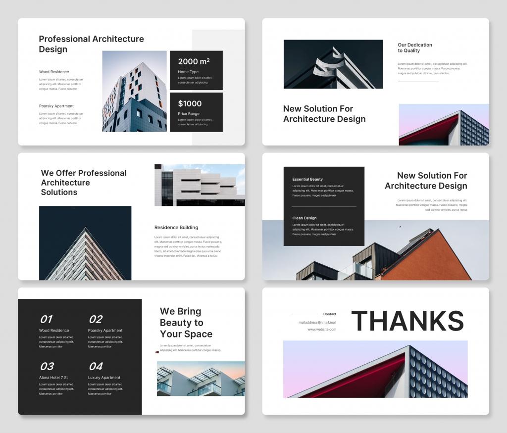 Archlin - Architecture PowerPoint Presentation Template