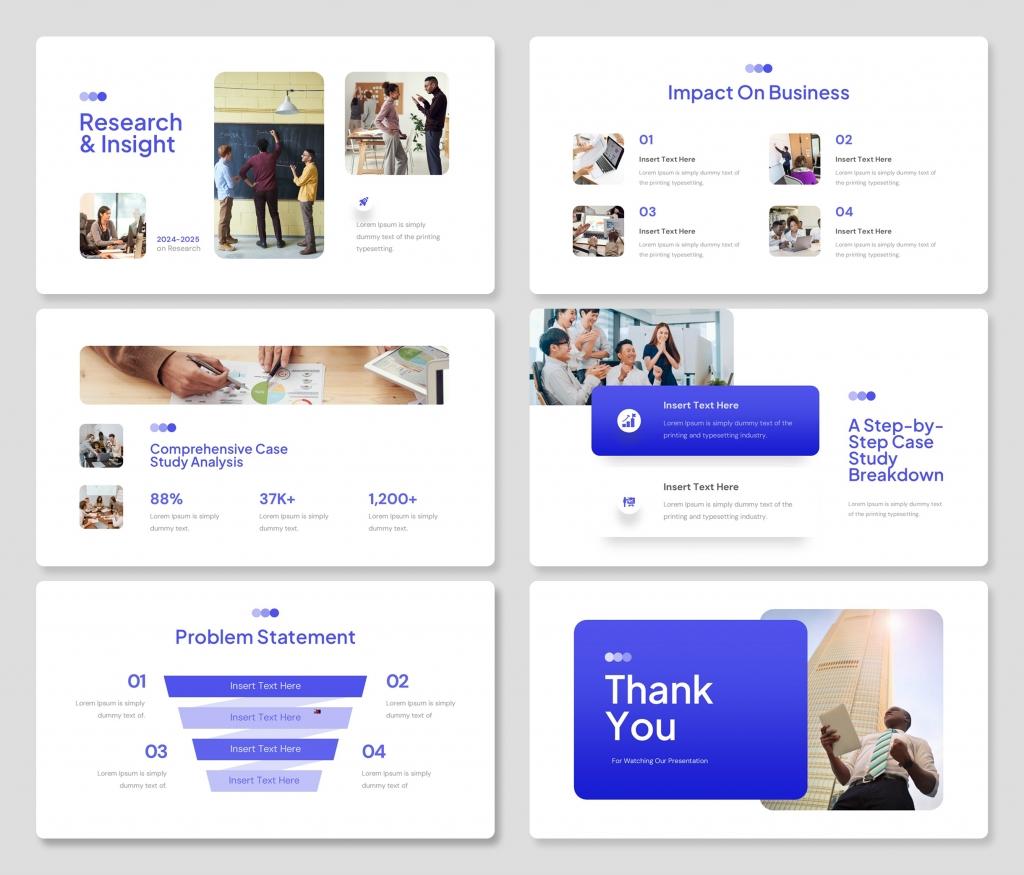 Recase - Study Case PowerPoint Presentation Template