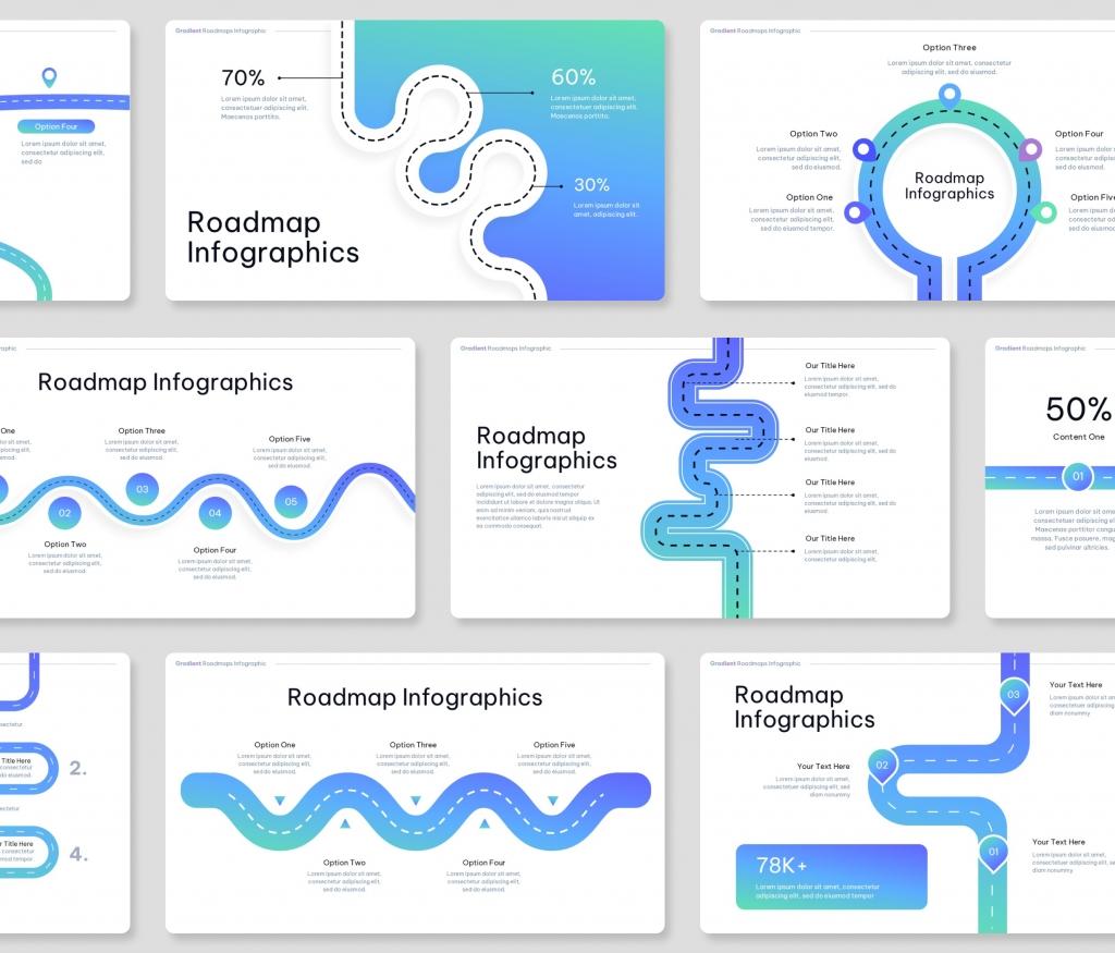 Roadmap Infographic PowerPoint Presentation Template